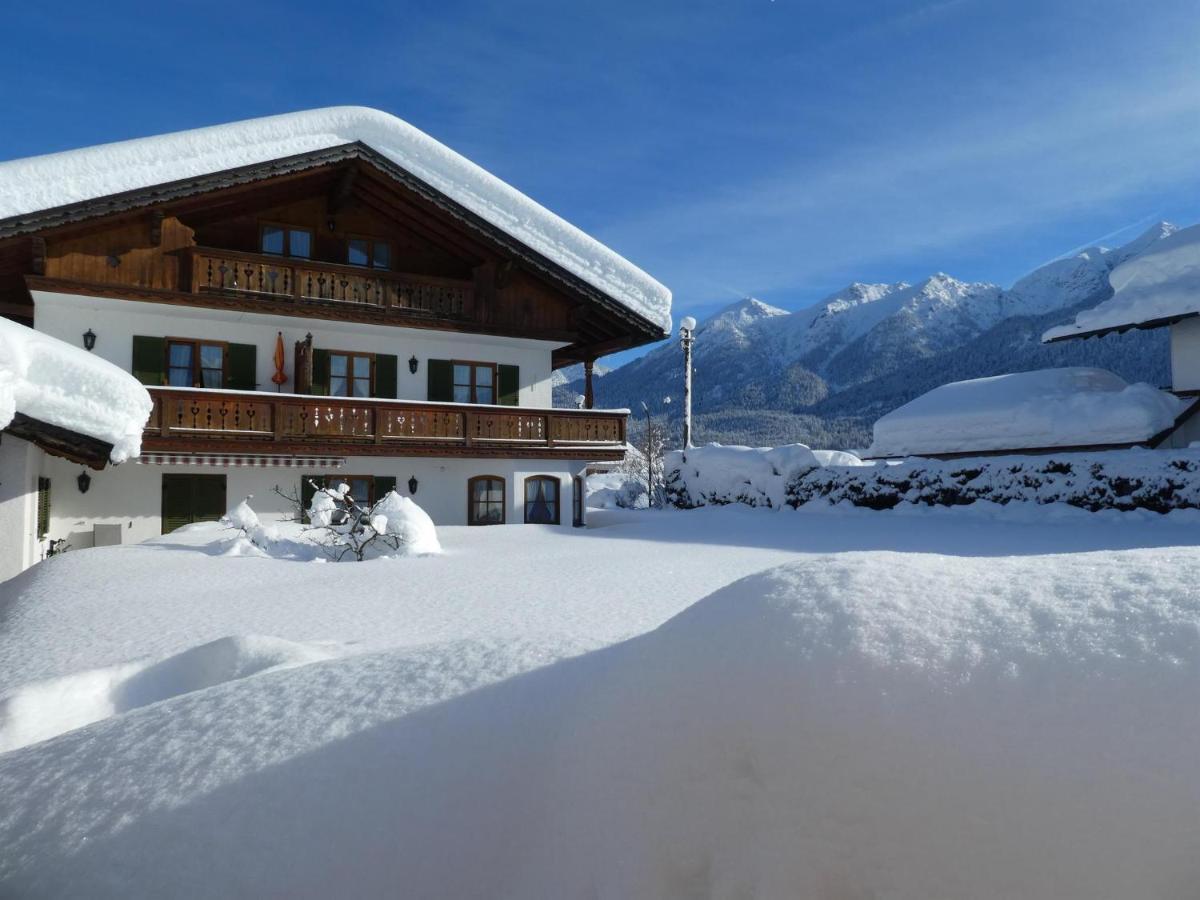 Gaestehaus Bergblick Wallgau Eksteriør bilde