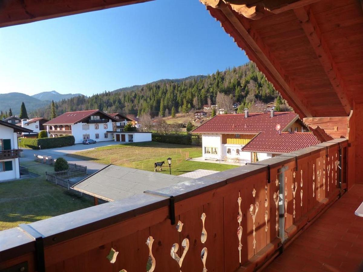 Gaestehaus Bergblick Wallgau Eksteriør bilde