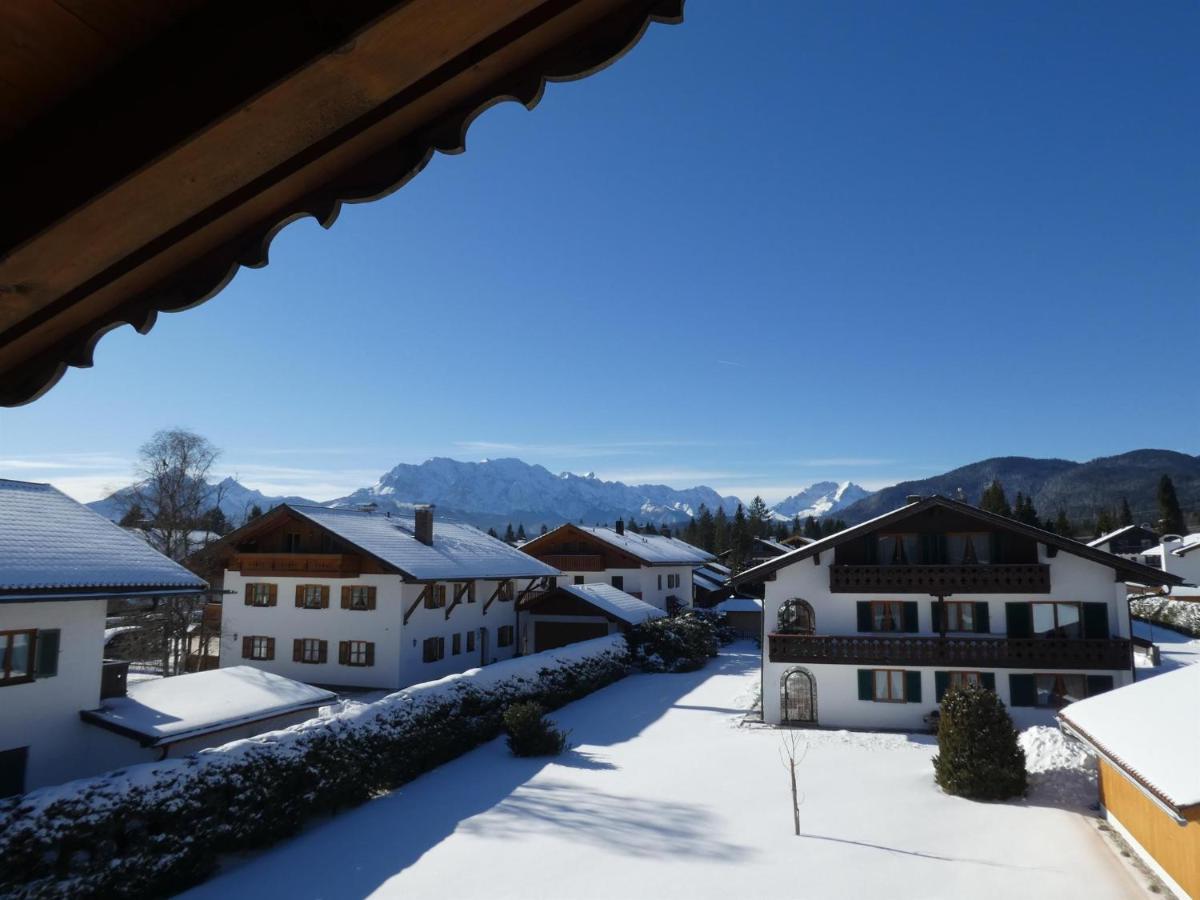 Gaestehaus Bergblick Wallgau Eksteriør bilde