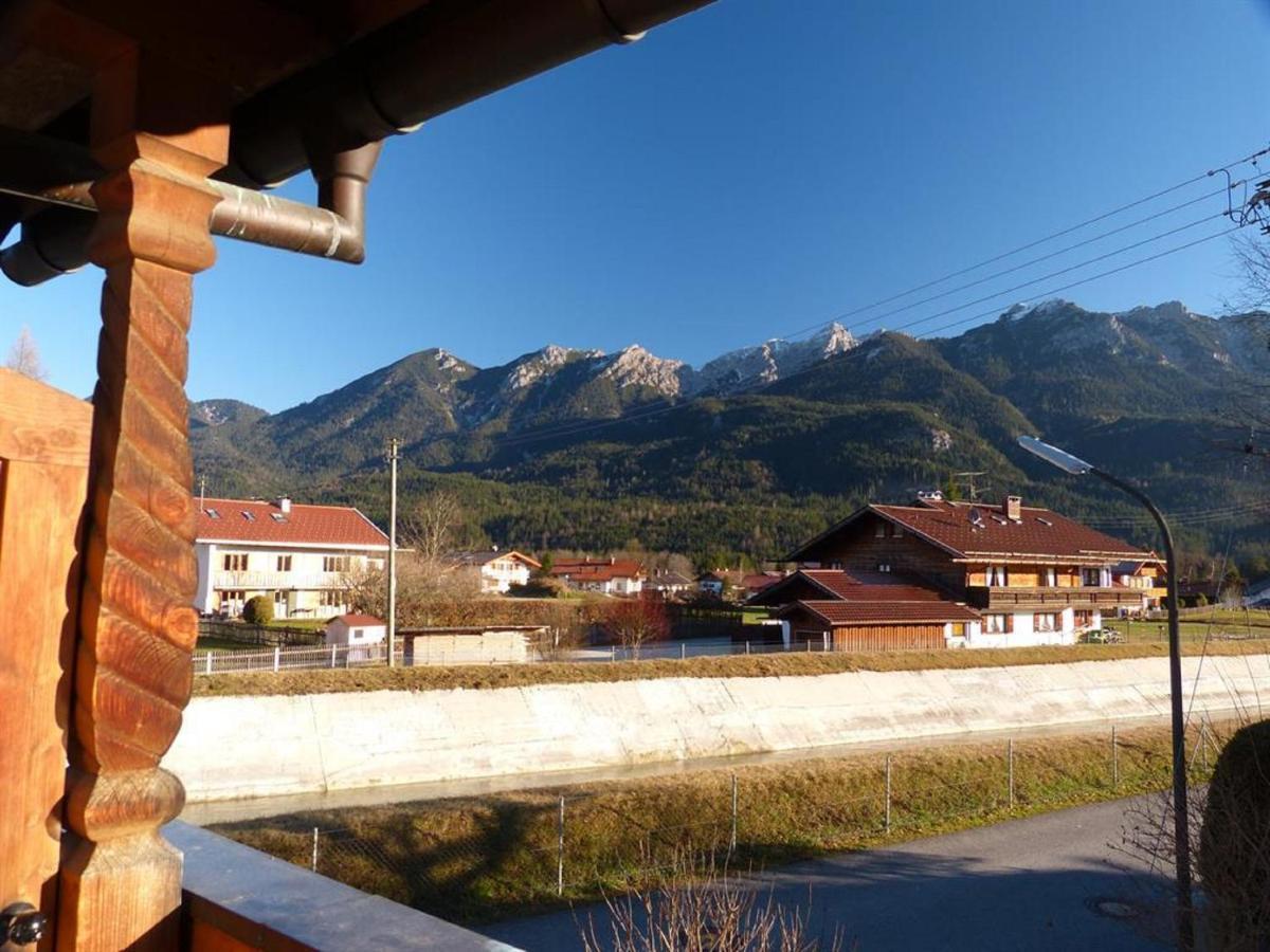 Gaestehaus Bergblick Wallgau Eksteriør bilde