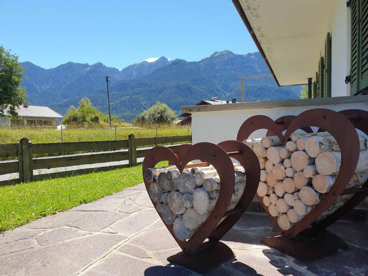 Gaestehaus Bergblick Wallgau Eksteriør bilde