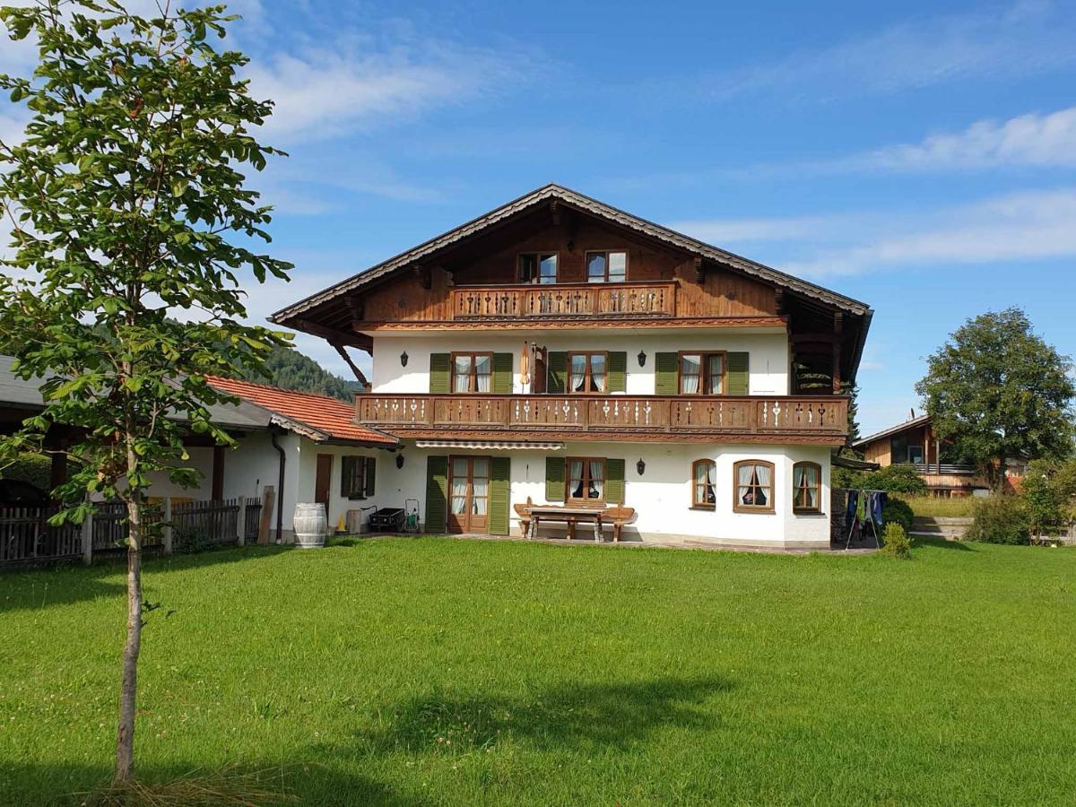 Gaestehaus Bergblick Wallgau Eksteriør bilde