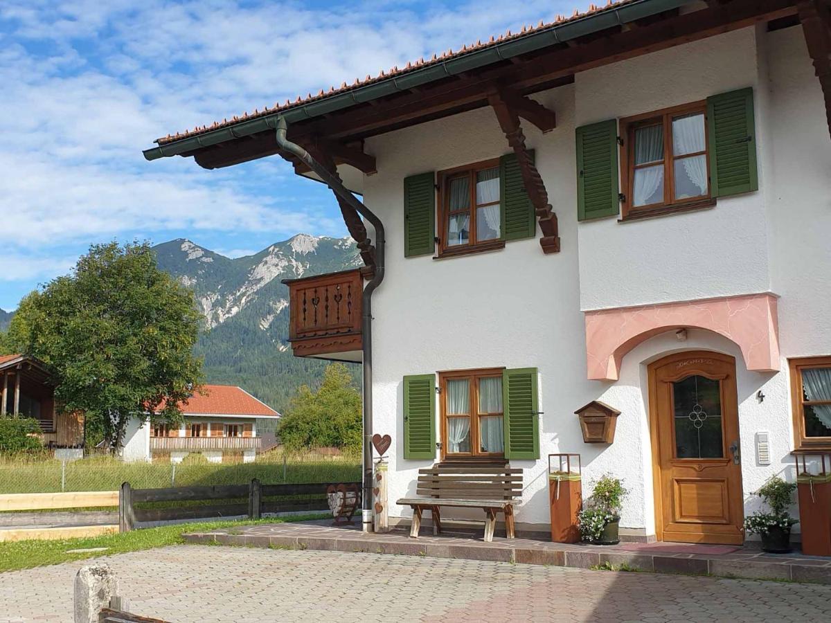 Gaestehaus Bergblick Wallgau Eksteriør bilde