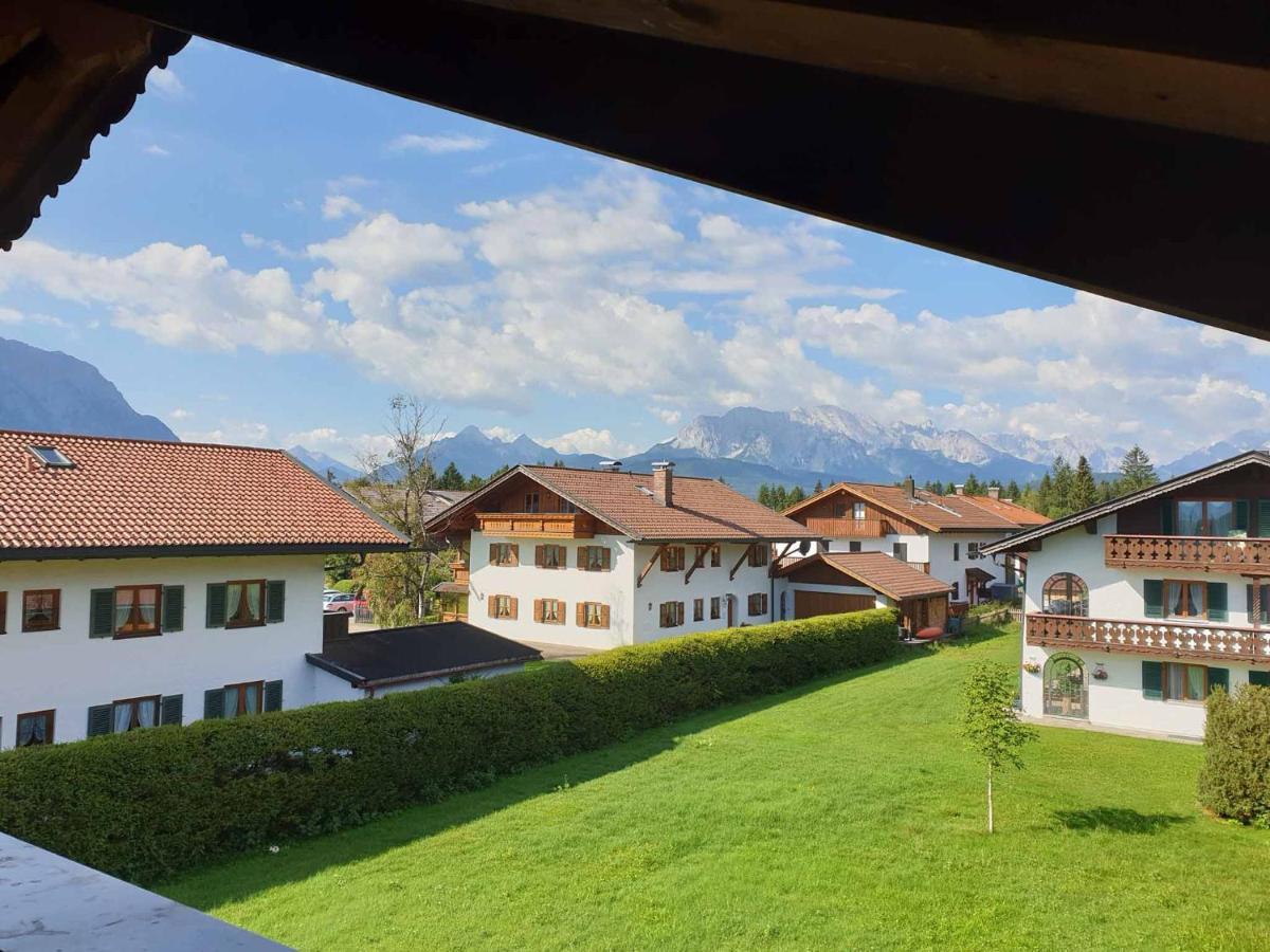 Gaestehaus Bergblick Wallgau Eksteriør bilde